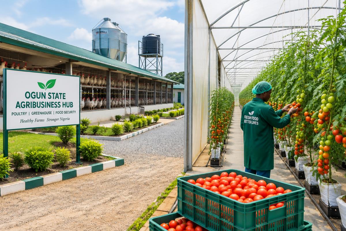 Greenhouse & poultry hub